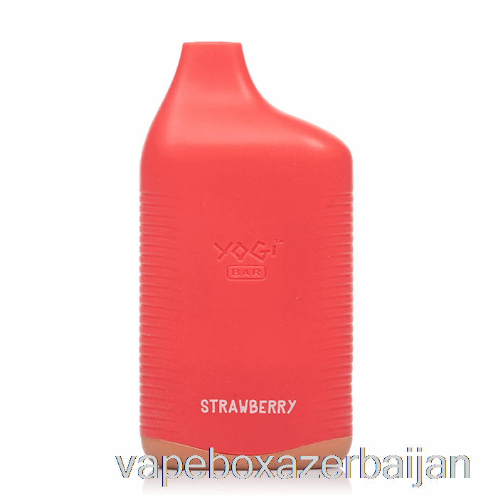 E-Juice Vape Yogi Bar 8000 Disposable Strawberry Granola Bar